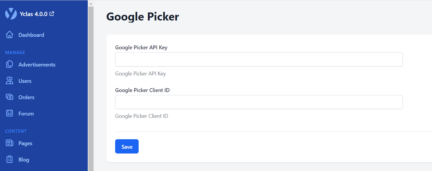 Google picker